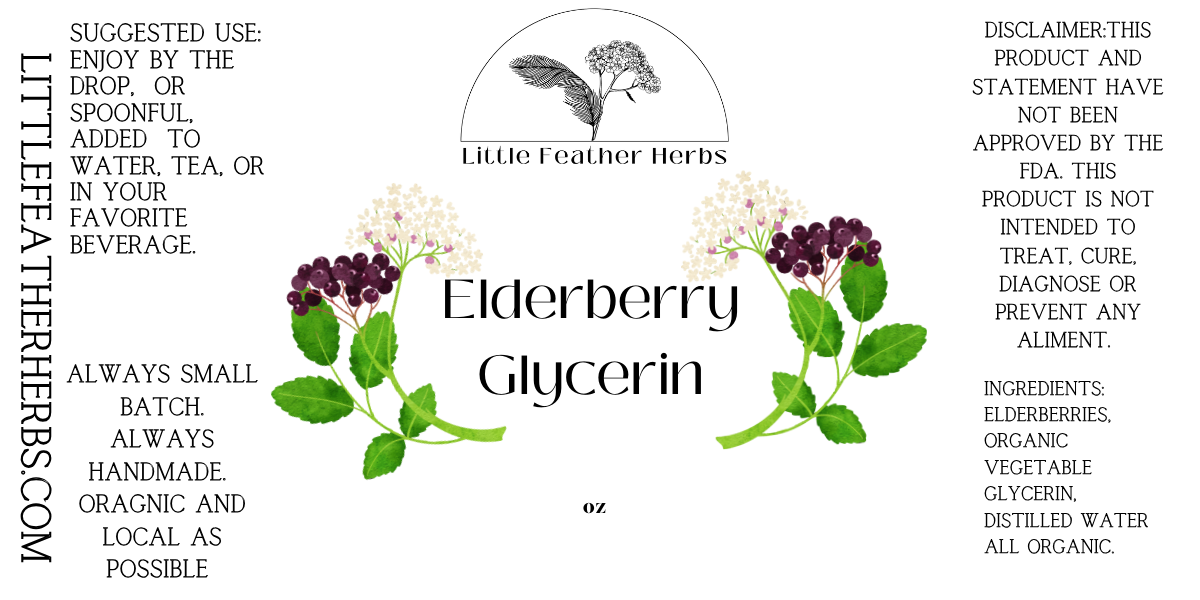 Elderberry Glycerin